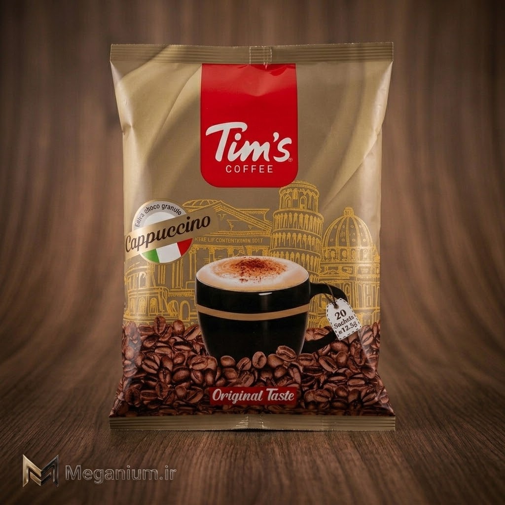 کاپوچینو با شکر تیمز ۲۰ عددی