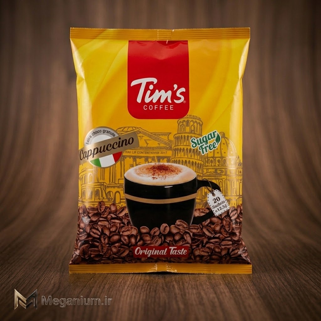 کاپوچینو بدون شکر تیمز ۲۰ عددی